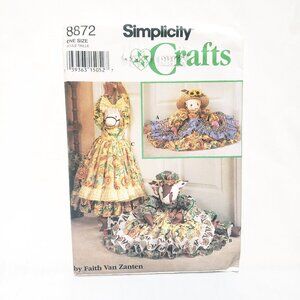 Cow Pig and Pony Draft Stopper 30" 8872 Simplicity Crafts 1994 Uncut